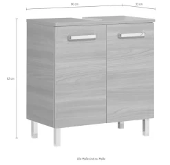 Saphir Waschbeckenunterschrank »mit Siphonausschnitt«