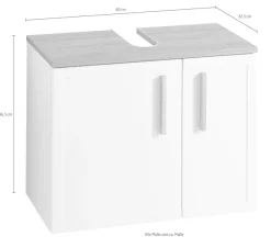 Saphir Waschbeckenunterschrank »mit Soft-Close und Siphonausschnitt«
