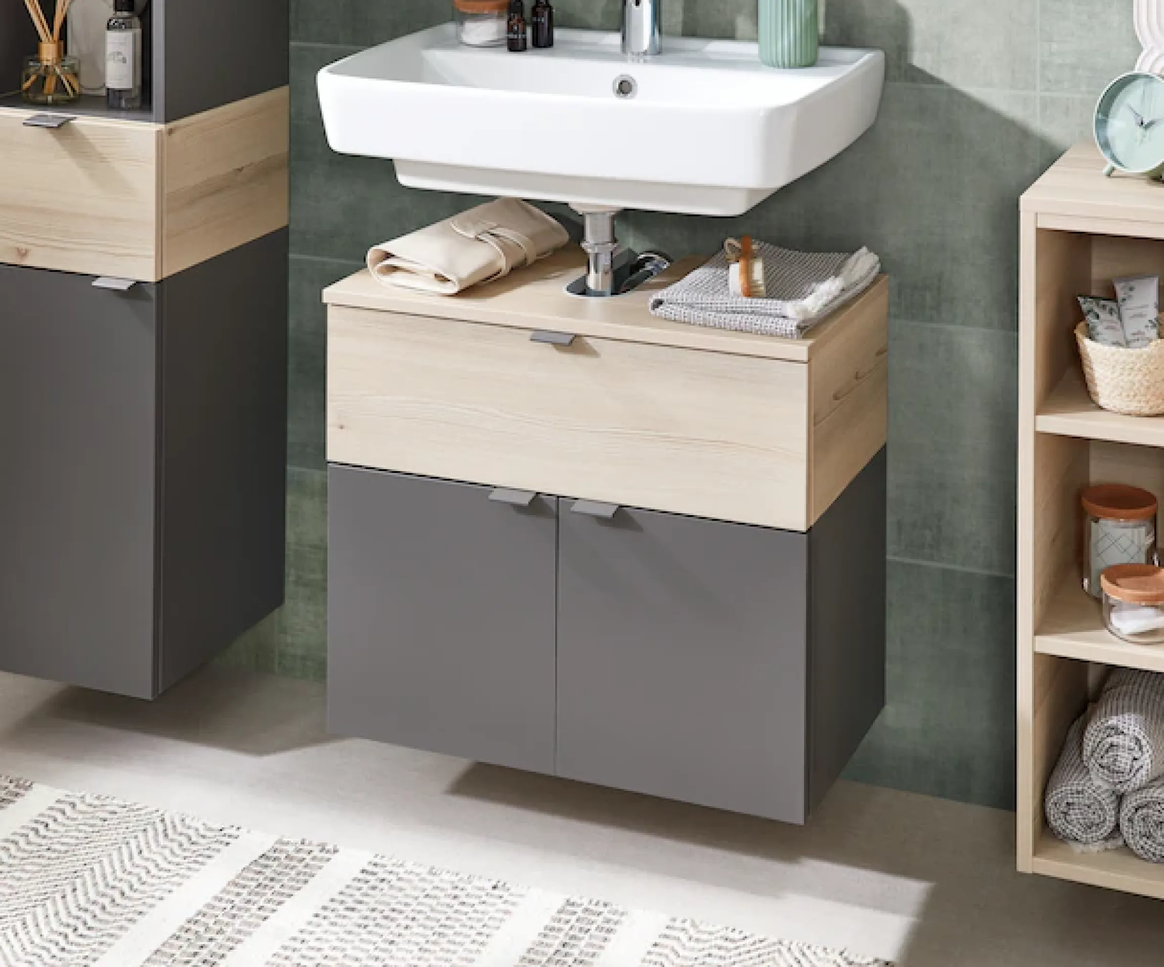 Saphir Waschbeckenunterschrank »Quickset 394«