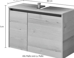 Saphir Waschbeckenunterschrank »Quickset 393«