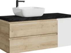Saphir Waschtisch »Serie 4035« 118 cm mit Keramik-Aufsatzbecken und Waschtischplatte