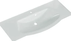Saphir Waschtisch »Serie 4005 Glas-Waschtisch mit Unterschrank, 117 cm breit« Waschplatz mit 2 Schubladen, Badmöbel-Set mit Waschtisch