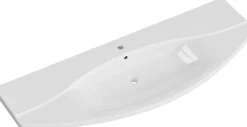 Saphir Waschtisch »Serie 4010 Keramik-Waschtisch mit Unterschrank, 144 cm breit« Waschplatz mit 2 Türen, 2 Schubladen, Badmöbel-Set mit Waschtisch