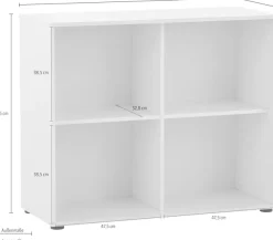 Schildmeyer Aktenregal »Serie 400, Standregal, Made in Germany, B 100,1 cm« Solide Verarbeitung - Dieses Produkt ist in Deutschland gefertigt