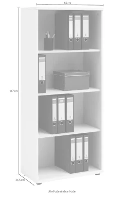 Schildmeyer Aktenregal »Serie 200,Aktenregal , Made in Germany, B: 65 cm« Solide Verarbeitung - Dieses Produkt ist in Deutschland gefertigt