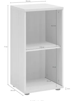Schildmeyer Aktenregal »Serie 200,Aktenregal , Made in Germany, B: 39,3 cm« Solide Verarbeitung - Dieses Produkt ist in Deutschland gefertigt