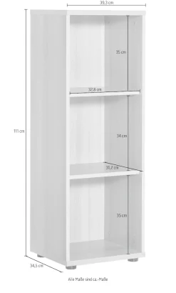 Schildmeyer Aktenregal »Serie 200,Aktenregal , Made in Germany, B: 39,3 cm« Solide Verarbeitung - Dieses Produkt ist in Deutschland gefertigt