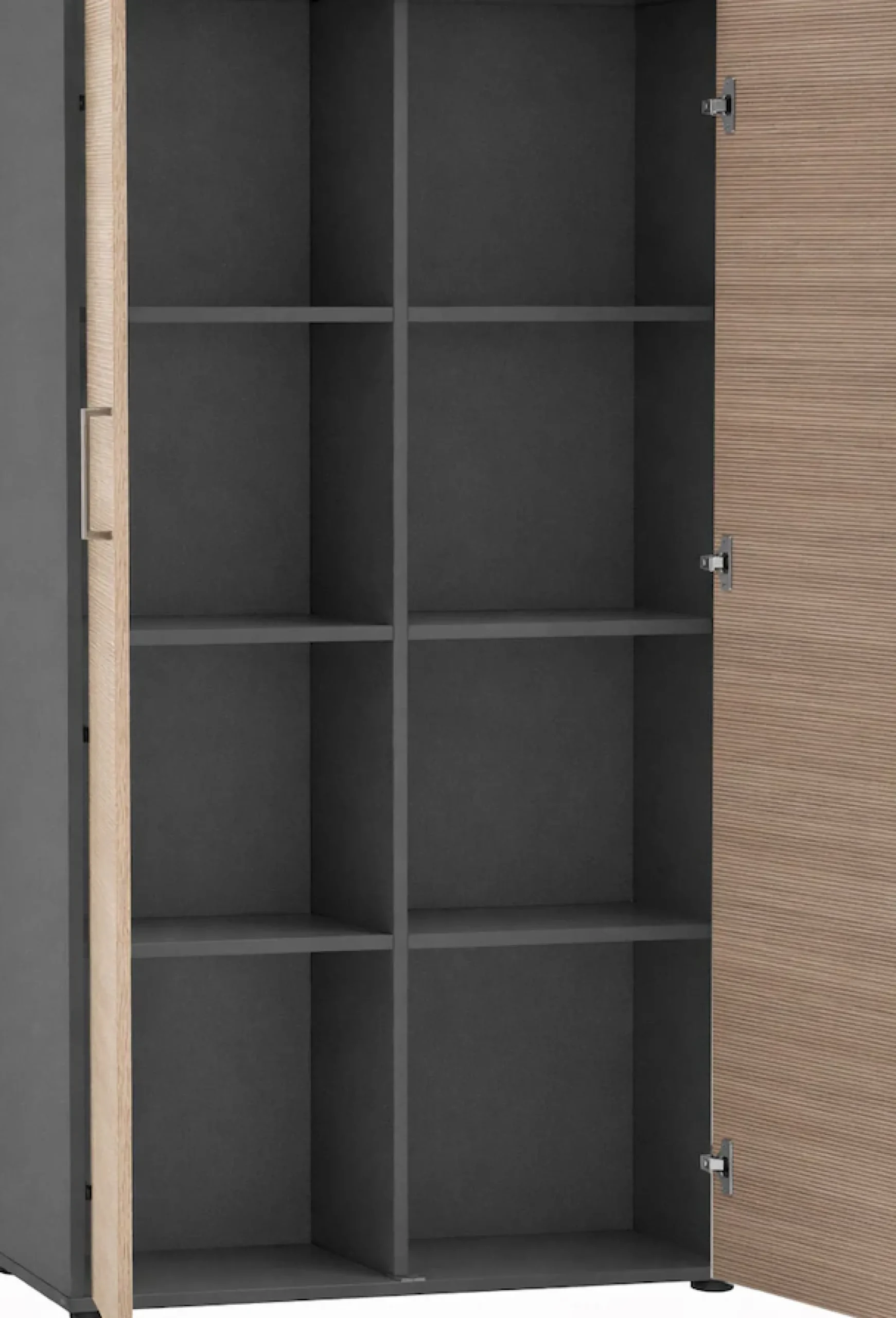 Schildmeyer Aktenschrank »METZ, 2 Türen in Canello, Höhe 150 cm, 8 Fächer, MADE IN GERMANY« 1 Stk. tlg. Fronten in Canello,MADE IN GERMANY