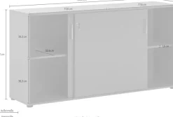 Schildmeyer Aktenschrank »Serie 1500, Aktenschrank, Made in Germany, B: 160,2 cm« Solide Verarbeitung - Dieses Produkt ist in Deutschland gefertigt