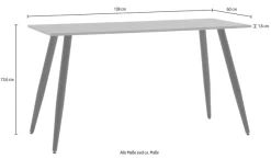 Schildmeyer Arbeitstisch »Piazza, Schreibtisch, Made in Germany, B: 138 cm« 2 Stk. tlg. Solide Verarbeitung - Dieses Produkt ist in Deutschland gefertigt