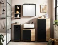 Schildmeyer Badezimmerspiegelschrank »Emmik, Spiegelschrank, Made in Germany, B: 65 cm« Solide Verarbeitung - Dieses Produkt ist in Deutschland gefertigt