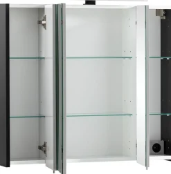 Schildmeyer Badezimmerspiegelschrank »Malte, Spiegelschrank, Made in Germany, B: 80 cm« Solide Verarbeitung - Dieses Produkt ist in Deutschland gefertigt