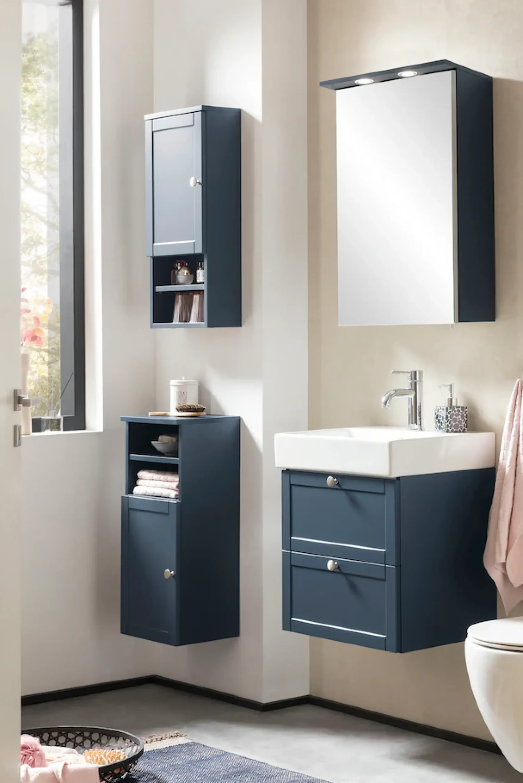 Schildmeyer Badezimmerspiegelschrank »Jesper, Spiegelschrank, Made in Germany, B: 50 cm« Solide Verarbeitung - Dieses Produkt ist in Deutschland gefertigt