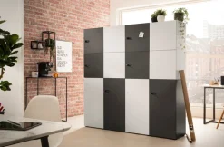 Schildmeyer Container »Locked, Garderoben Spint, melaminharzbeschichtet,Made in Germany« Solide Verarbeitung - Dieses Produkt ist in Deutschland gefertigt