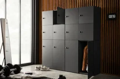 Schildmeyer Container »Locked, Garderoben Spint, melaminharzbeschichtet,Made in Germany« Solide Verarbeitung - Dieses Produkt ist in Deutschland gefertigt