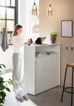 Schildmeyer Empfangstheke »Serie 400« Solide Verarbeitung - Dieses Produkt ist in Deutschland gefertigt