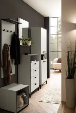 Schildmeyer Garderobenpaneel »Edda, Hakenpaneel, Made in Germany, B: 50 cm« Solide Verarbeitung - Dieses Produkt ist in Deutschland gefertigt