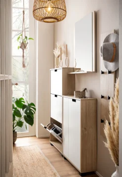 Schildmeyer Garderobenpaneel »Emmik, Hakenpaneel, Made in Germany, B: 24,5 cm« Solide Verarbeitung - Dieses Produkt ist in Deutschland gefertigt