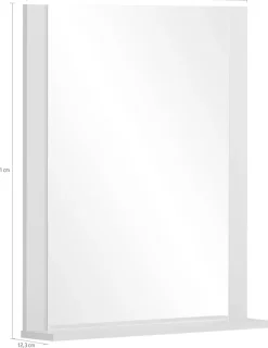 Schildmeyer Garderobenspiegel »Janne, Spiegelelement, Made in Germany, B: 60 cm« Solide Verarbeitung - Dieses Produkt ist in Deutschland gefertigt