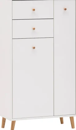 Schildmeyer Highboard »Bjarne, Highboard, Made in Germany, B: 60,2 cm« 1 Stk. tlg. Solide Verarbeitung - Dieses Produkt ist in Deutschland gefertigt