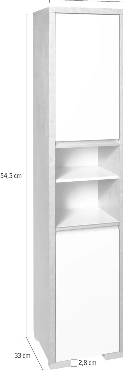 Schildmeyer Hochschrank »Bello, Hochschrank, Made in Germany, B: 34,5 cm« Solide Verarbeitung - Dieses Produkt ist in Deutschland gefertigt