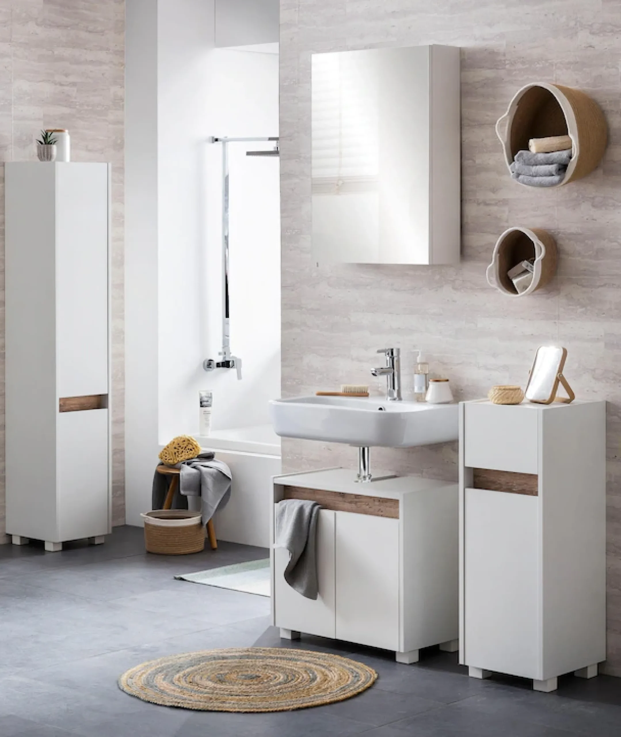 Schildmeyer Hochschrank »Cosmo, Hochschrank, Made in Germany, B: 30,2 cm« Solide Verarbeitung - Dieses Produkt ist in Deutschland gefertigt