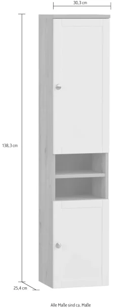 Schildmeyer Hochschrank »Jesper, Hochschrank, Made in Germany, B: 30 cm« Solide Verarbeitung - Dieses Produkt ist in Deutschland gefertigt