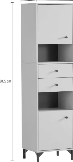 Schildmeyer Hochschrank »Smash, Hochschrank, Made in Germany, B: 40 cm« Solide Verarbeitung - Dieses Produkt ist in Deutschland gefertigt