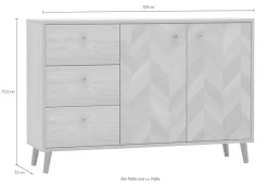 Schildmeyer Kommode »Visby, Sideboard, Made in Germany, B: 109 cm« 1 Stk. tlg. Solide Verarbeitung - Dieses Produkt ist in Deutschland gefertigt