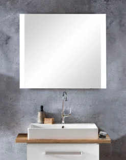 Schildmeyer LED-Lichtspiegel »Star, Badspiegel, LED-beleuchtet, Touch-Schalter, Made in Germany« Solide Verarbeitung - Dieses Produkt ist in Deutschland gefertigt