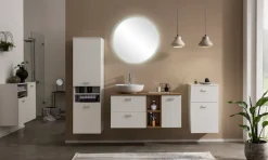 Schildmeyer LED-Lichtspiegel »Mona, LED-Spiegel, melaminharzbeschichtet,Made in Germany, B: 75 cm« Solide Verarbeitung - Dieses Produkt ist in Deutschland gefertigt