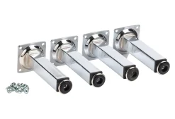 Schildmeyer Möbelfuß »Donau, Möbelfüße, Made in Germany« Set,Solide Verarbeitung - Dieses Produkt ist in Deutschland gefertigt