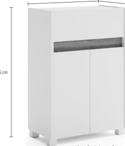 Schildmeyer Midischrank »Cosmo, Midischrank, Made in Germany, B: 56 cm« Solide Verarbeitung - Dieses Produkt ist in Deutschland gefertigt