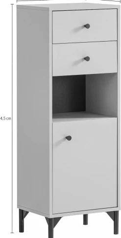 Schildmeyer Midischrank »Smash, Midischrank, Made in Germany, B: 40 cm« Solide Verarbeitung - Dieses Produkt ist in Deutschland gefertigt