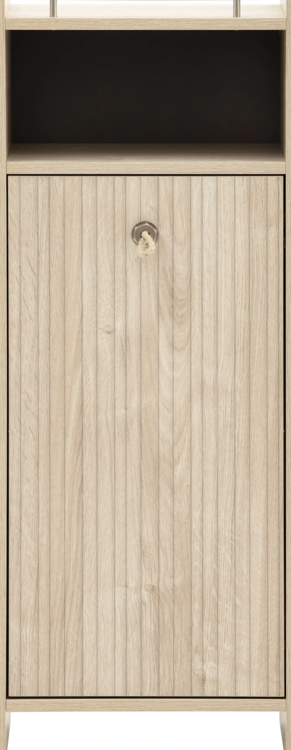 Schildmeyer Midischrank »SONDERBY, 1 Tür & 1 offenes Fach, Höhe 104,2 cm, MADE IN GERMANY« 1 Stk. tlg. Seilgriffe im maritimen Look, MADE IN GERMANY
