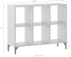 Schildmeyer Regalelement »Smash, Regal,melaminharzbeschichtet, Made in Germany, B: 104 cm« Solide Verarbeitung - Dieses Produkt ist in Deutschland gefertigt