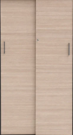 Schildmeyer Schiebetürenschrank »METZ, Aktenschrank abschließbar, Höhe 150 cm, MADE IN GERMANY« 1 Stk. tlg. Fronten in Canello,MADE IN GERMANY