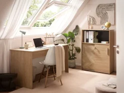 Schildmeyer Schreibtisch »AREZZO, wahlweise elektr., zeitloses Design, MADE IN GERMANY« 1 Stk. tlg. Auswählbare Scheibtische, wahlweise elktr., Made in Germany