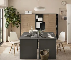 Schildmeyer Schreibtisch »METZ, Breite 144 cm, modernes & zeitloses Design, MADE IN GERMANY« 1 Stk. tlg. Einfache Montage mit verständlicher Aufbauanleitung, MADE IN GERMANY