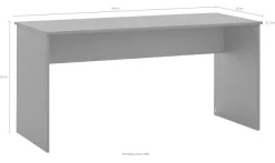 Schildmeyer Schreibtisch »METZ, Breite 144 cm, modernes & zeitloses Design, MADE IN GERMANY« 1 Stk. tlg. Einfache Montage mit verständlicher Aufbauanleitung, MADE IN GERMANY