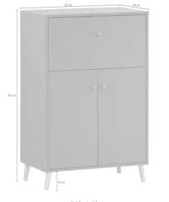 Schildmeyer Schreibtisch »Serie 500, Sekretär, Made in Germany, B: 65 cm« Solide Verarbeitung - Dieses Produkt ist in Deutschland gefertigt