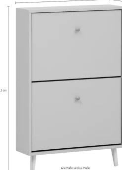Schildmeyer Schuhschrank »Bjarne, Schuhschrank, Made in Germany, B: 60 cm« Solide Verarbeitung - Dieses Produkt ist in Deutschland gefertigt