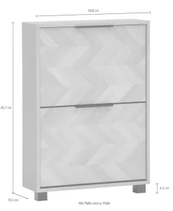 Schildmeyer Schuhschrank »Piazza, Schuhschrank, Made in Germany, B: 58,8 cm« 1 Stk. tlg. Solide Verarbeitung - Dieses Produkt ist in Deutschland gefertigt