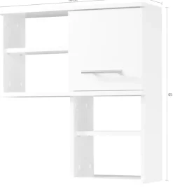 Schildmeyer Wandregal »Isola, Wandregal, melaminharzbeschichtet,Made in Germany, B: 60 cm« Solide Verarbeitung - Dieses Produkt ist in Deutschland gefertigt