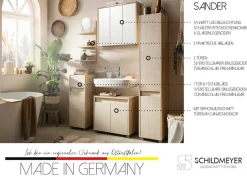 Schildmeyer Wandregal »Sander, Wandregal, Made in Germany, B: 30,3 cm« 1 Stk. tlg. Solide Verarbeitung - Dieses Produkt ist in Deutschland gefertigt