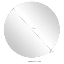 Schildmeyer Wandspiegel »Smash, Spiegelelement, Made in Germany, B: 45 cm« Solide Verarbeitung - Dieses Produkt ist in Deutschland gefertigt