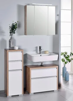 Schildmeyer Waschbeckenunterschrank »Bello, Waschbeckenunterschrank, Made in Germany, B: 67cm« Solide Verarbeitung - Dieses Produkt ist in Deutschland gefertigt