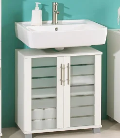 Schildmeyer Waschbeckenunterschrank »Nikosia, Waschbeckenunterschrank, Made in Germany, B: 60 cm« Solide Verarbeitung - Dieses Produkt ist in Deutschland gefertigt