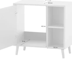 Schildmeyer Waschbeckenunterschrank »Bjarne, Waschbeckenunterschrank, Made in Germany, B: 60 cm« Solide Verarbeitung - Dieses Produkt ist in Deutschland gefertigt