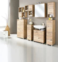 Schildmeyer Waschbeckenunterschrank »Isola, Waschbeckenunterschrank, Made in Germany, B: 60 cm« Solide Verarbeitung - Dieses Produkt ist in Deutschland gefertigt